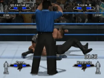 WWE SmackDown vs. Raw 2007 (Korea) screen shot game playing